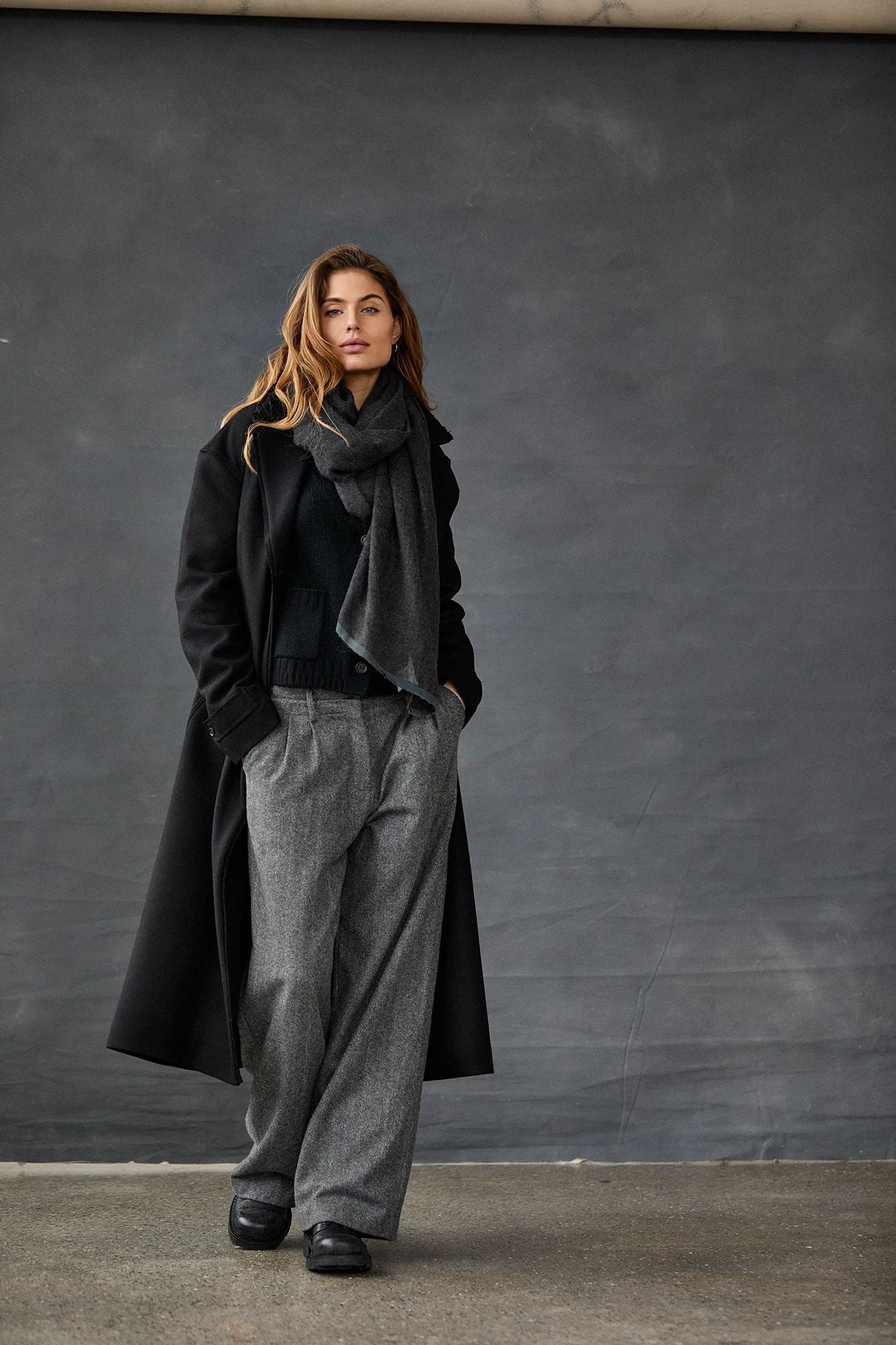 Cashmere Blend Coat