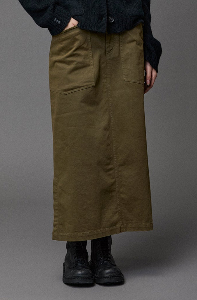 Casual Cotton Skirt