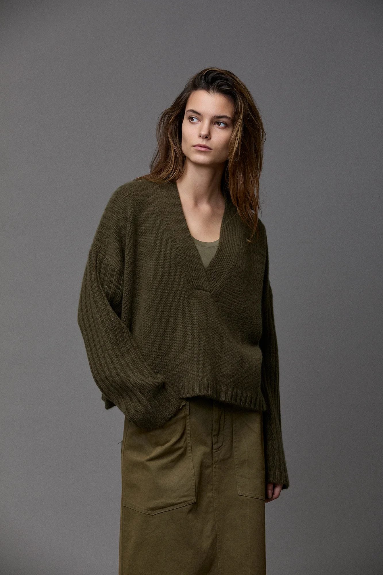 Cashmere V-neck