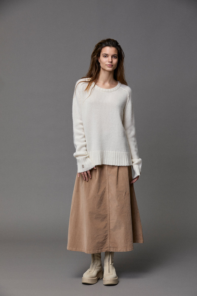 Light Corduroy Skirt