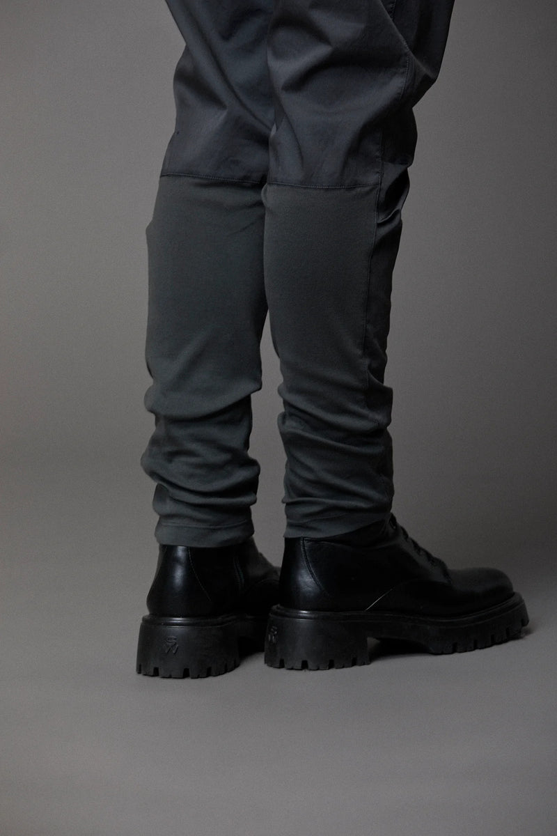 Basic Cotton Tapered Pants