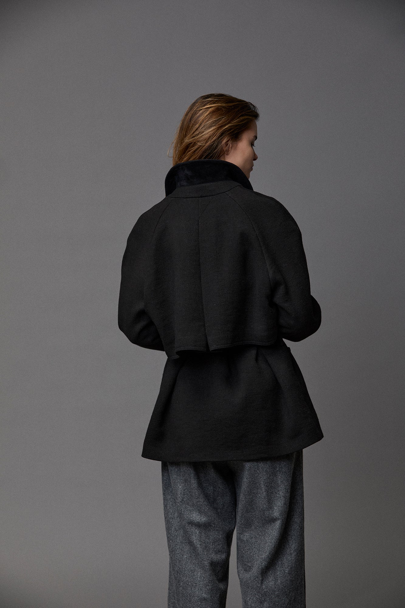 Wool Double Faced Jacket