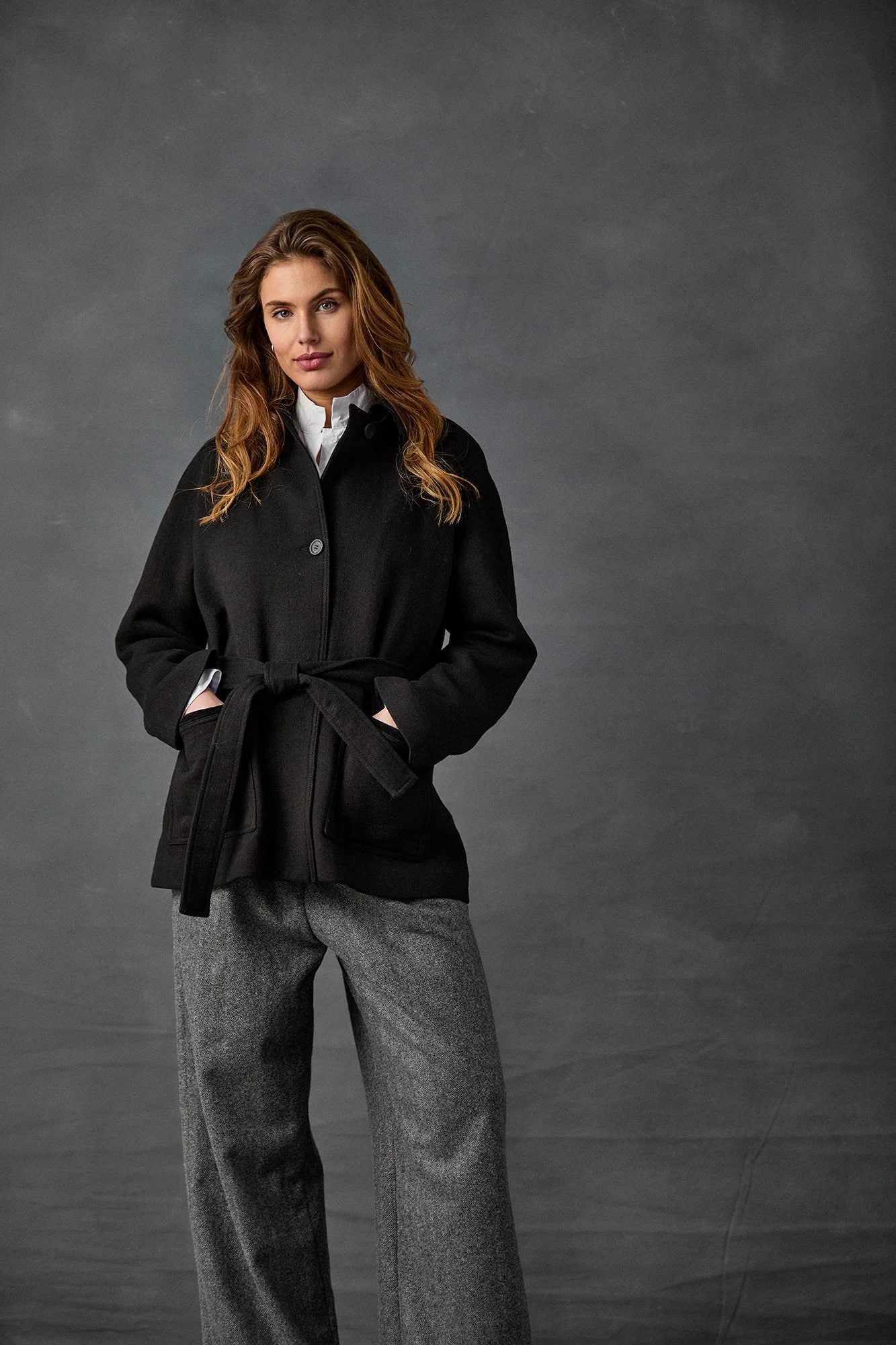 Wool Double Faced Jacket