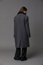 Wool Double Faced Classic Coat
