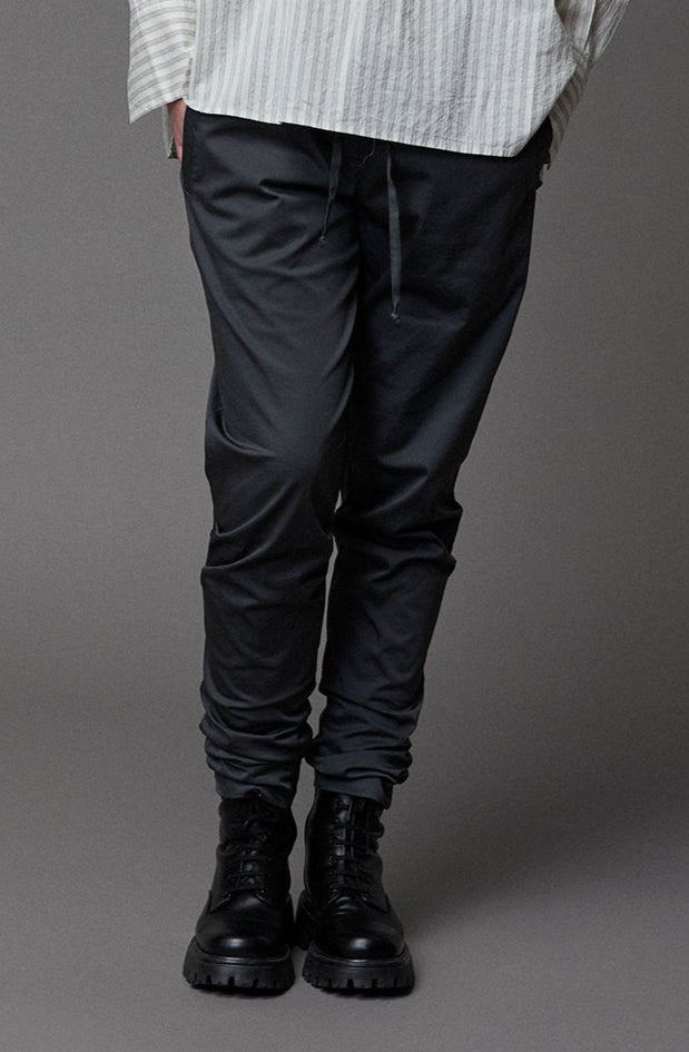 Basic Cotton Tapered Pants