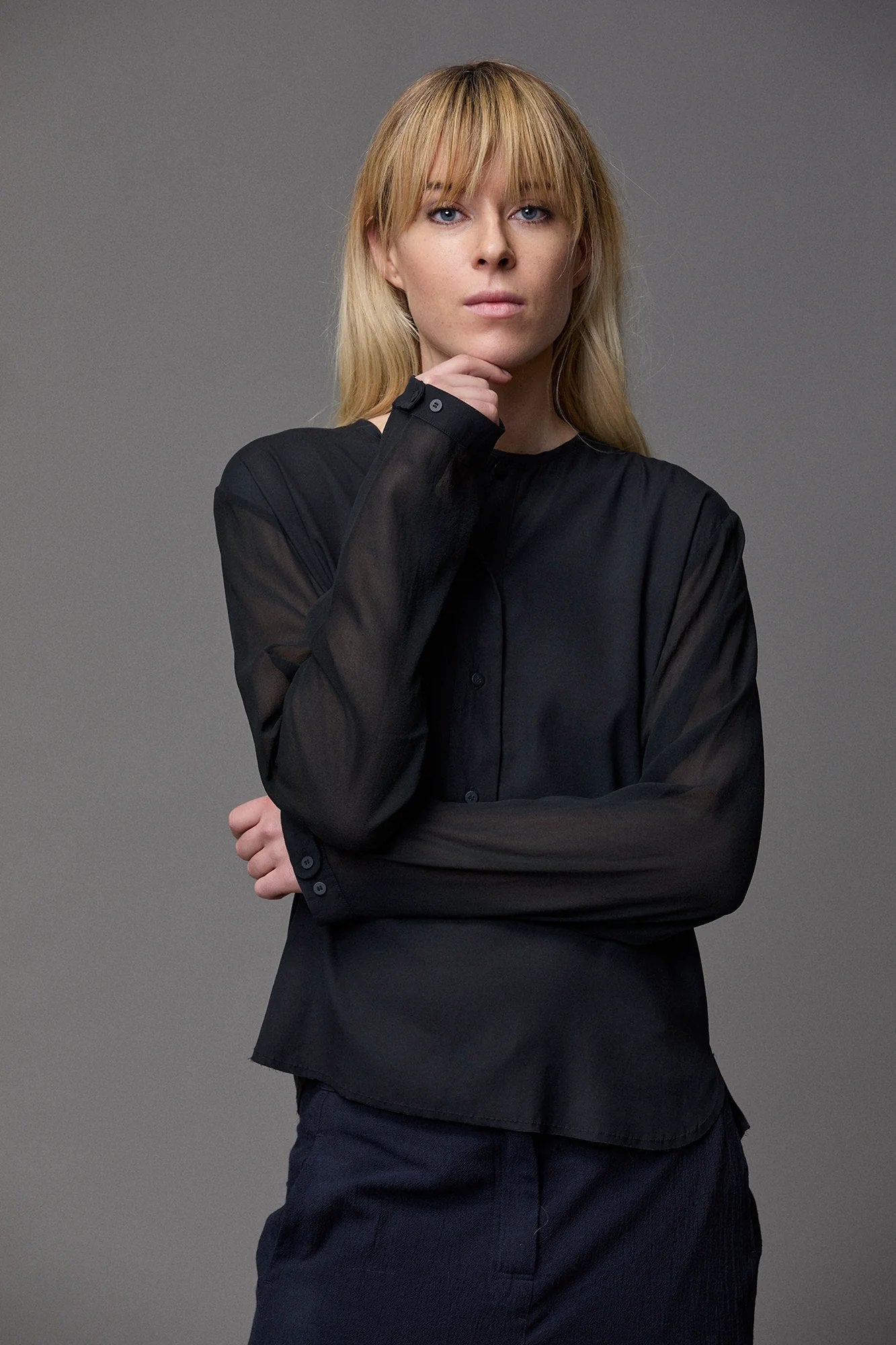 Silk Satin Shirt