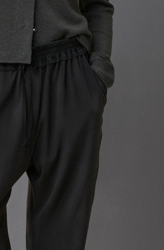 Silk Satin Flaired Pants