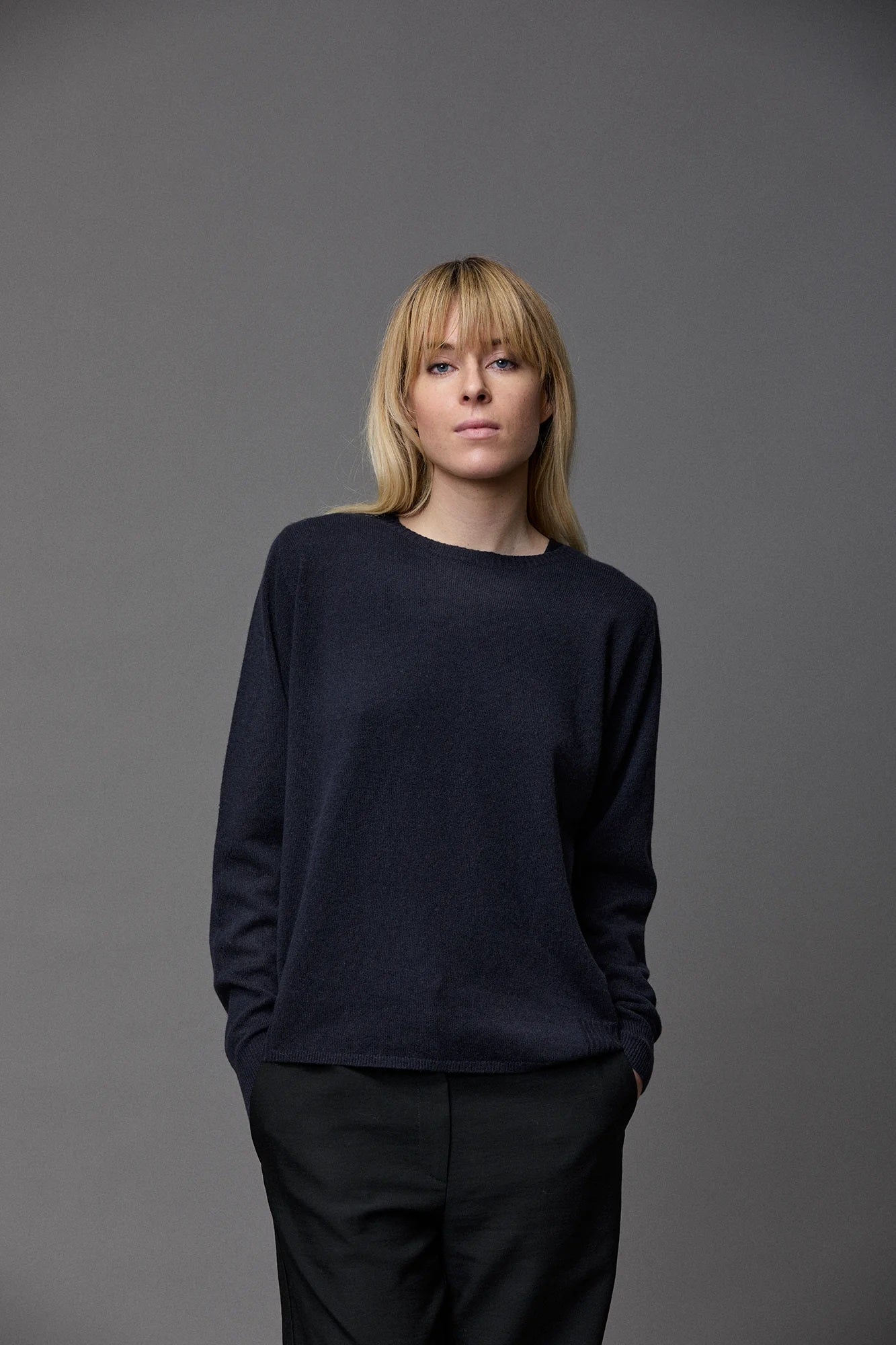 Cashmere Crew Neck Sweater