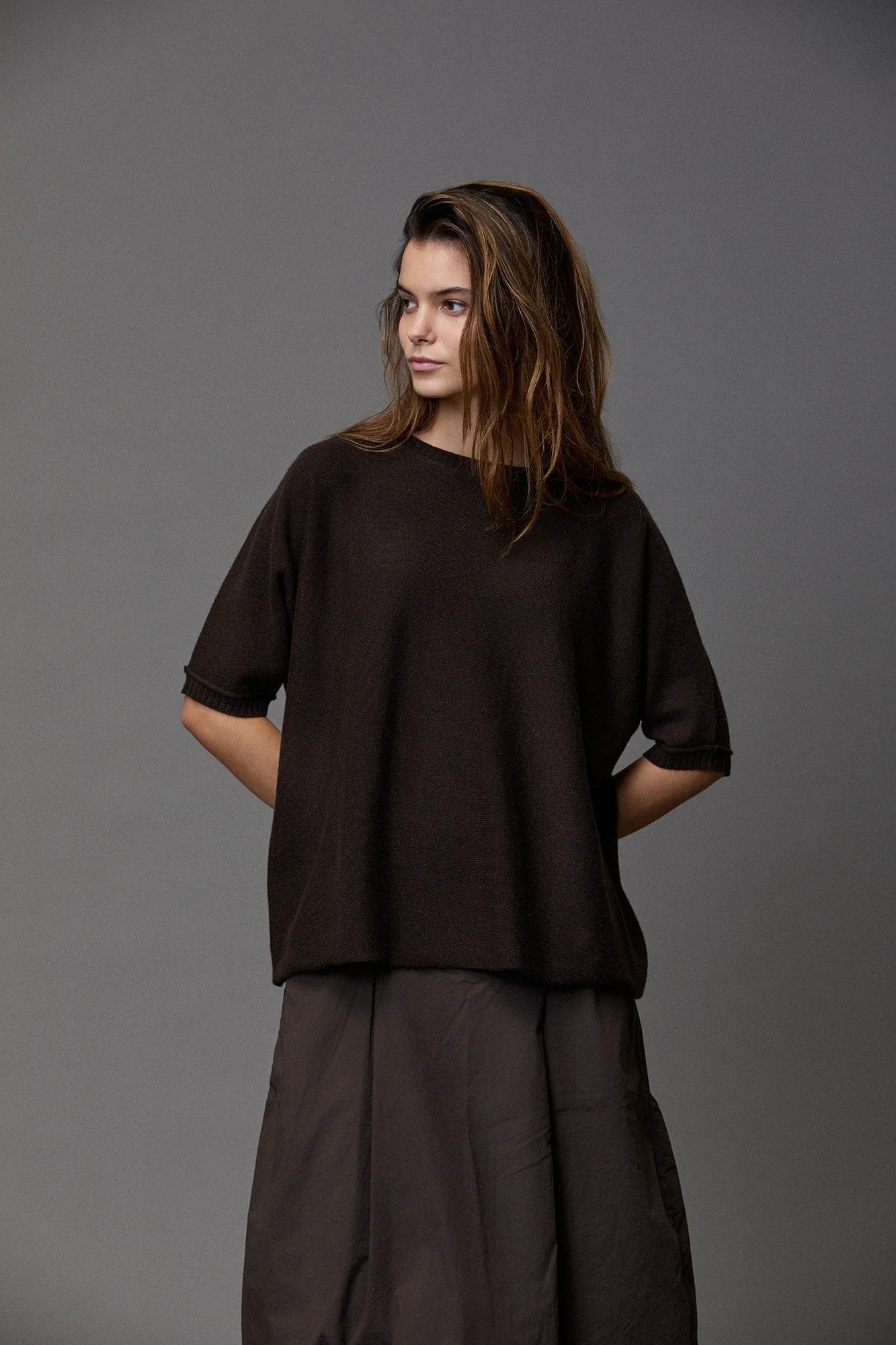 Cashmere Blouse S/S