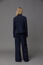 Light Herringbone Wide Pants
