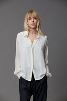 Silk Georgette PinTuck Shirt