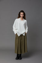 Silk Georgette Skirt