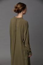 Silk Georgette PinTuck Dress