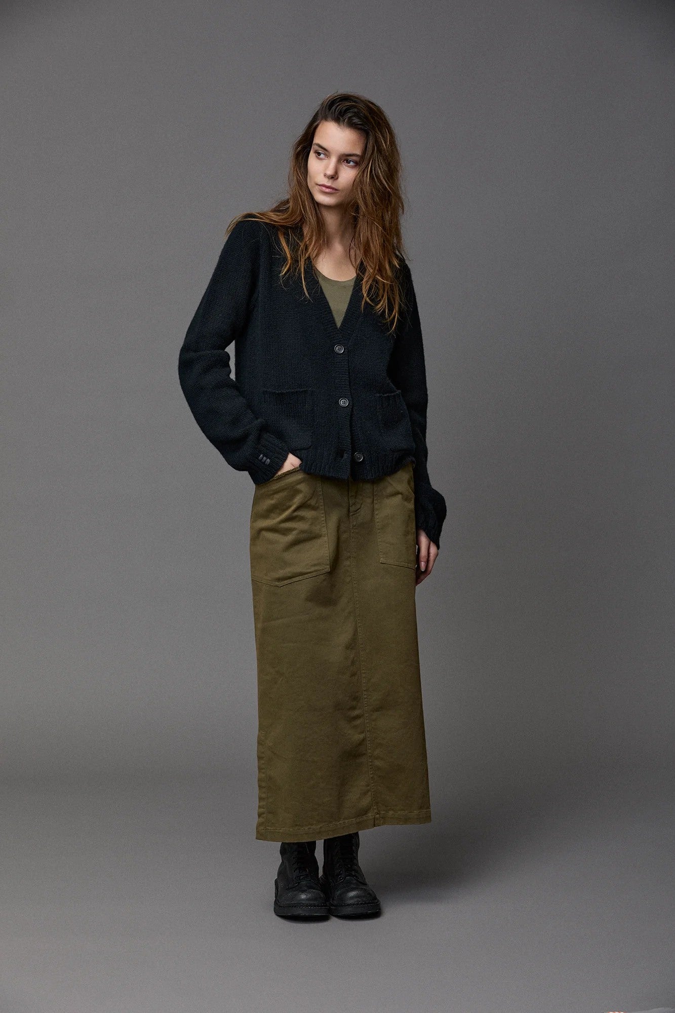 Casual Cotton Skirt