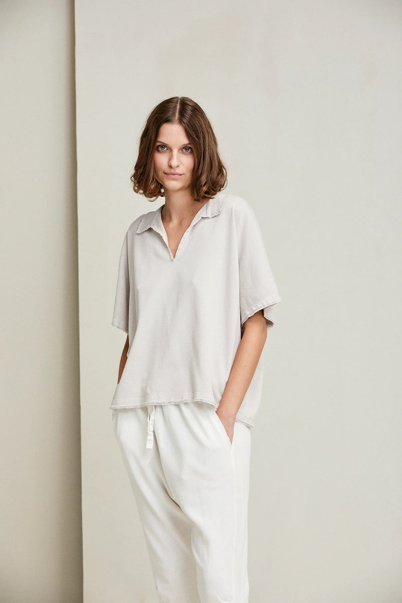 Ultra Light Sweat Polo Tee