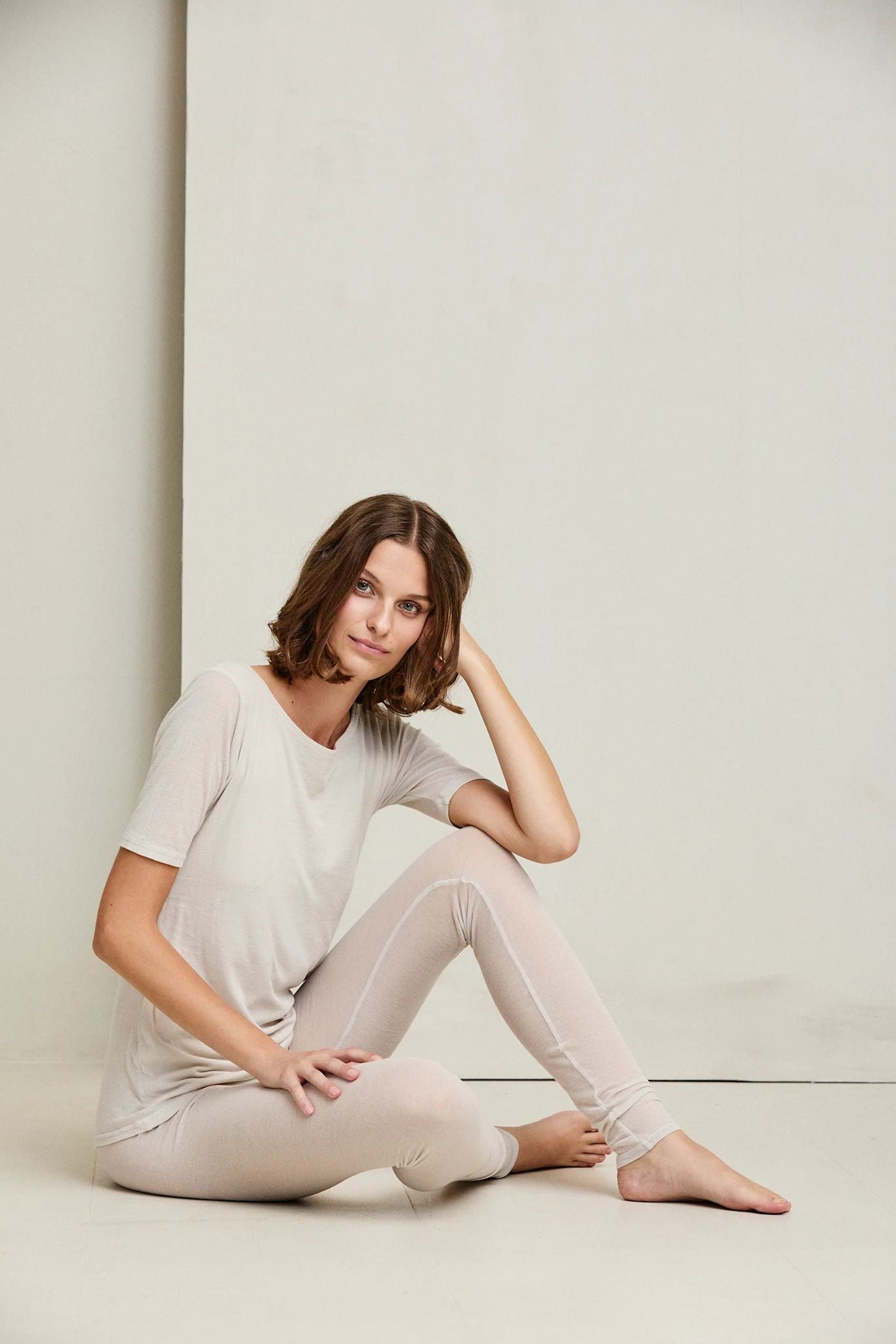 Doppio Crepe Leggings