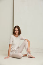 Doppio Crepe SS Tee