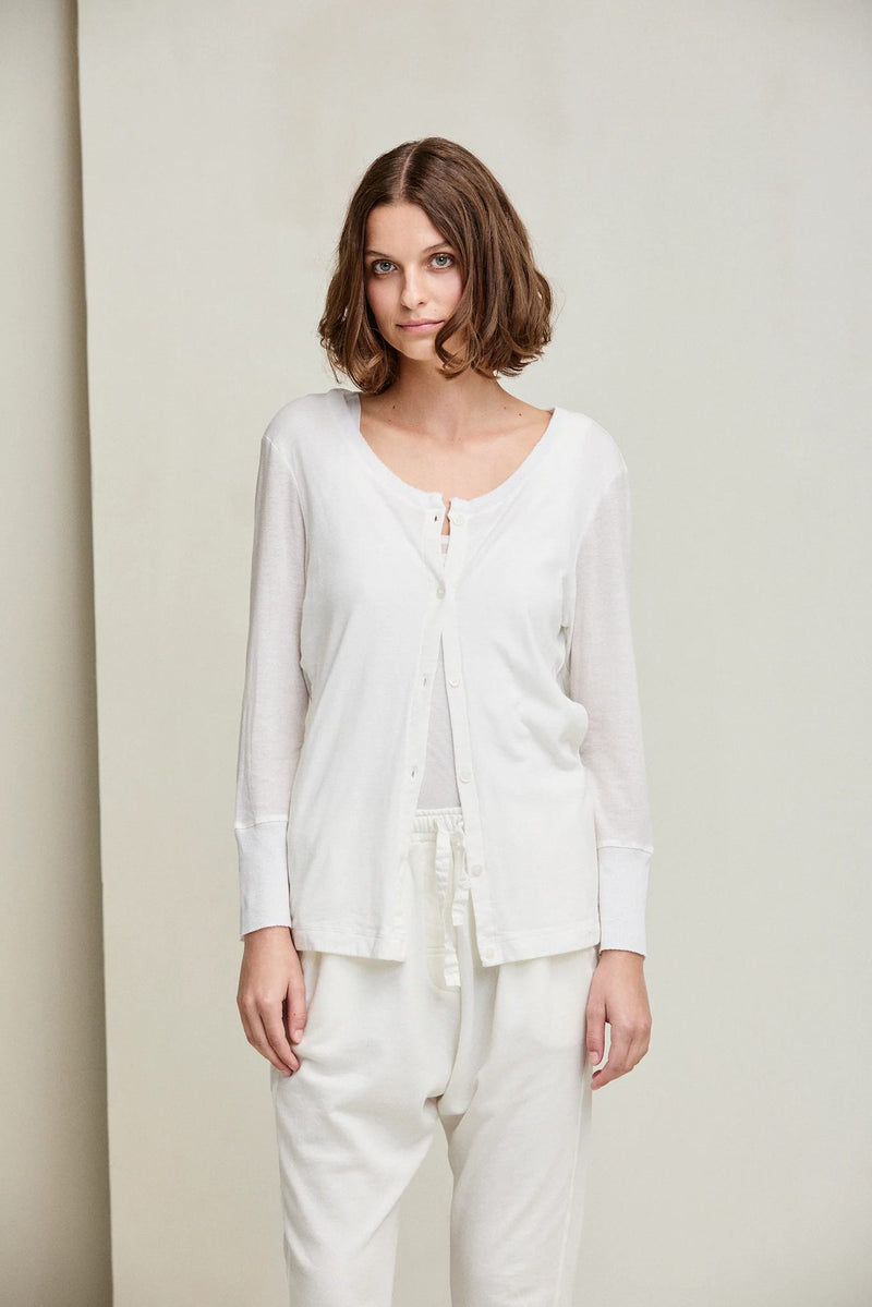 Doppio Crepe Cardigan