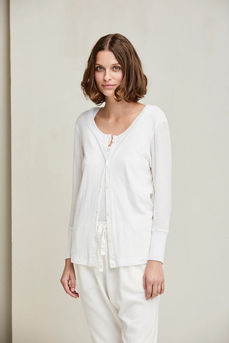 Doppio Crepe Cardigan