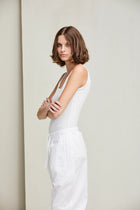 Doppio Crepe Turn Top