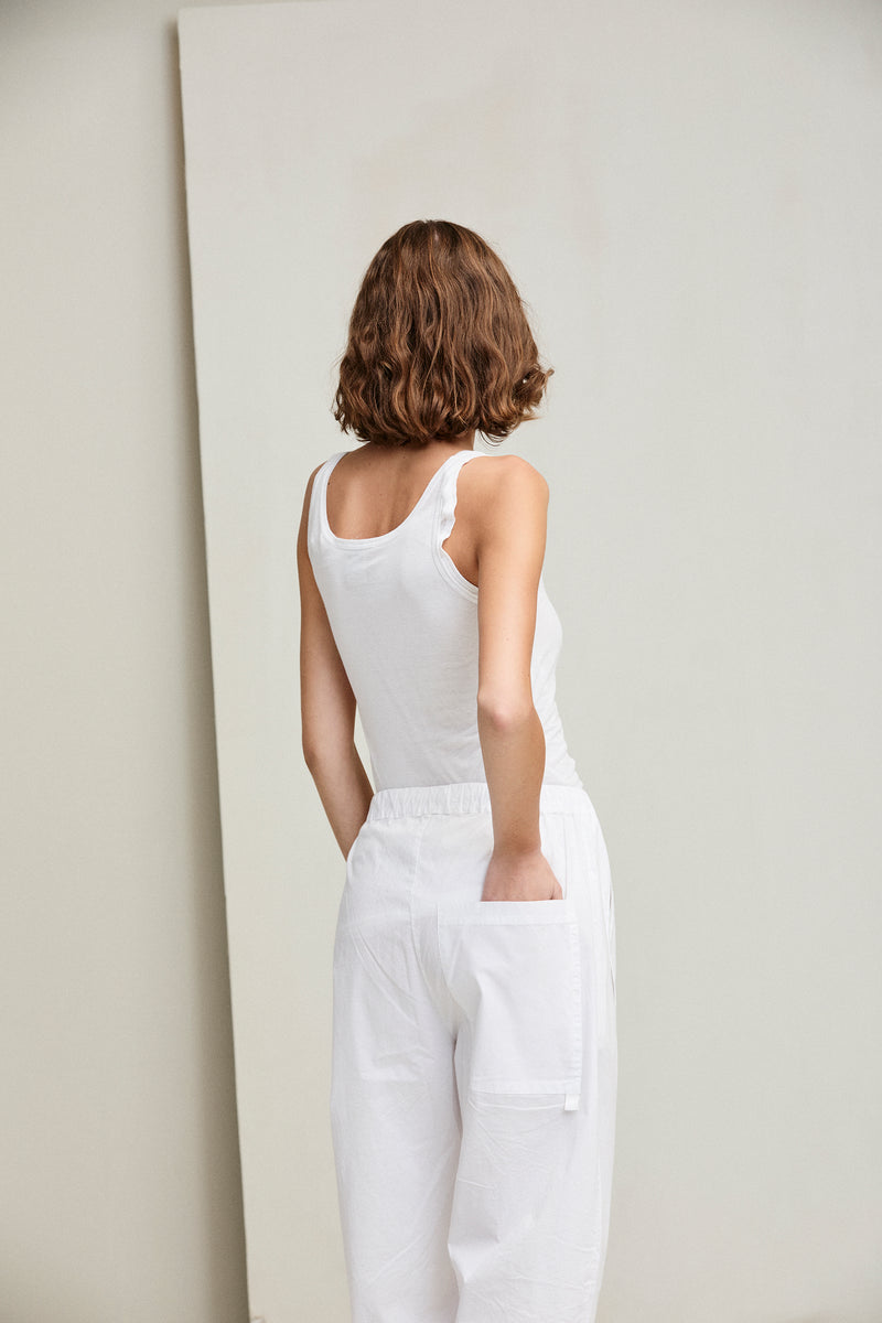 Basic Cotton Easy Pants