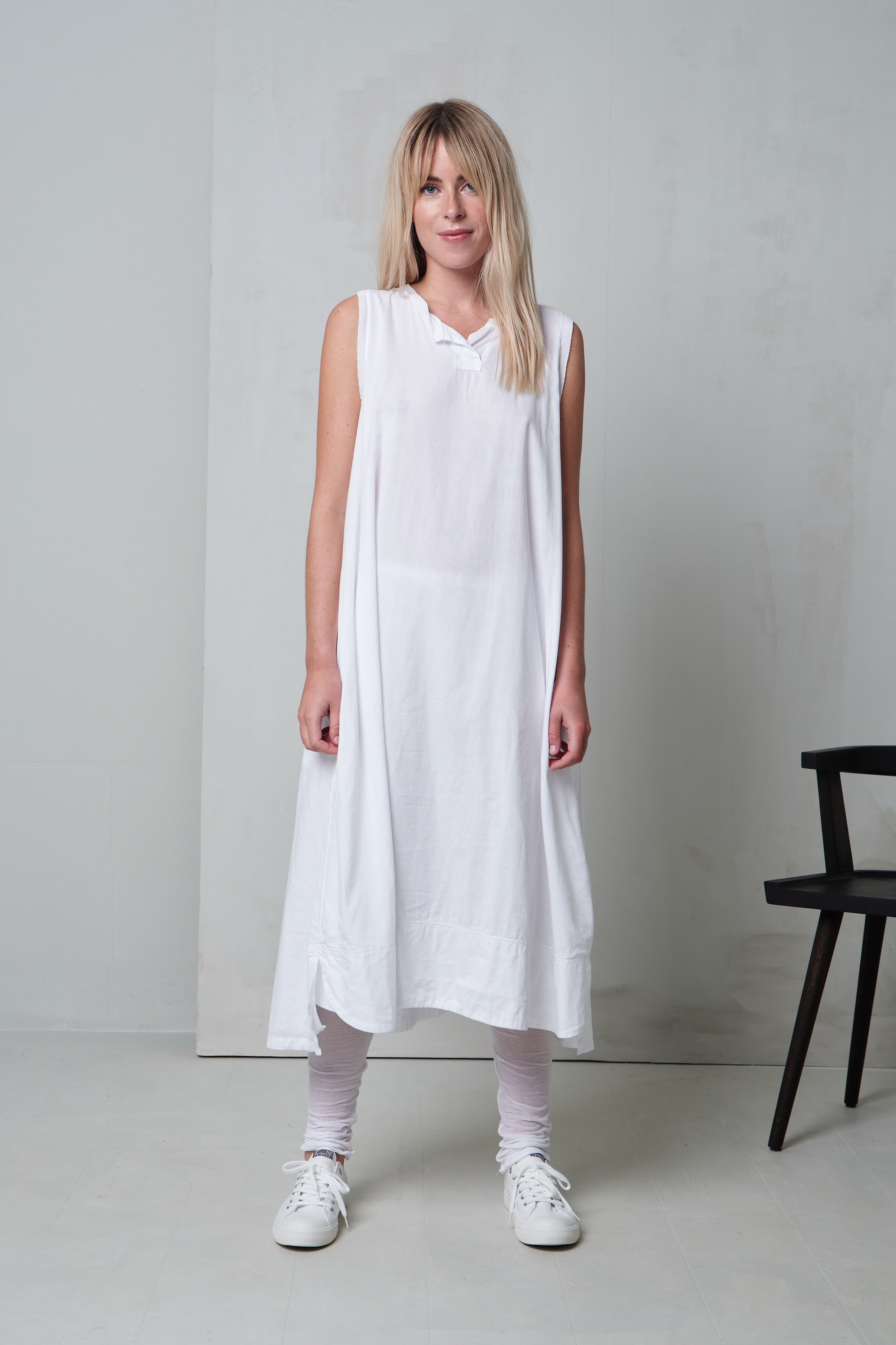 Cotton A-Shape Dress