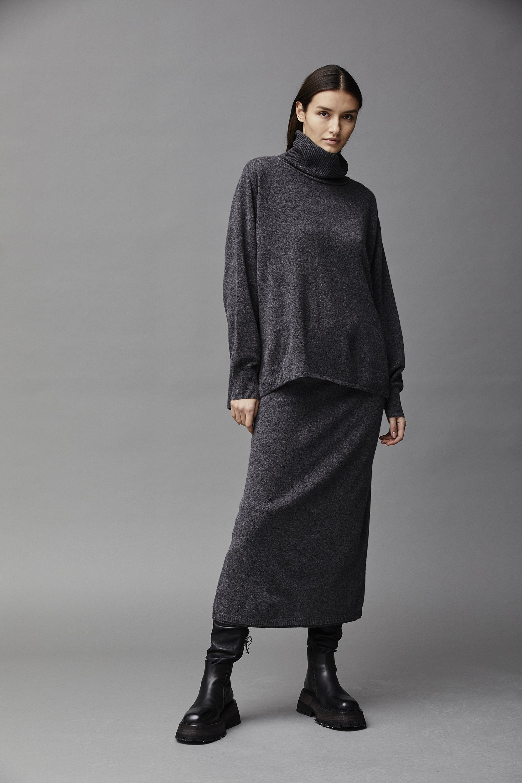 Cashmere Roll neck