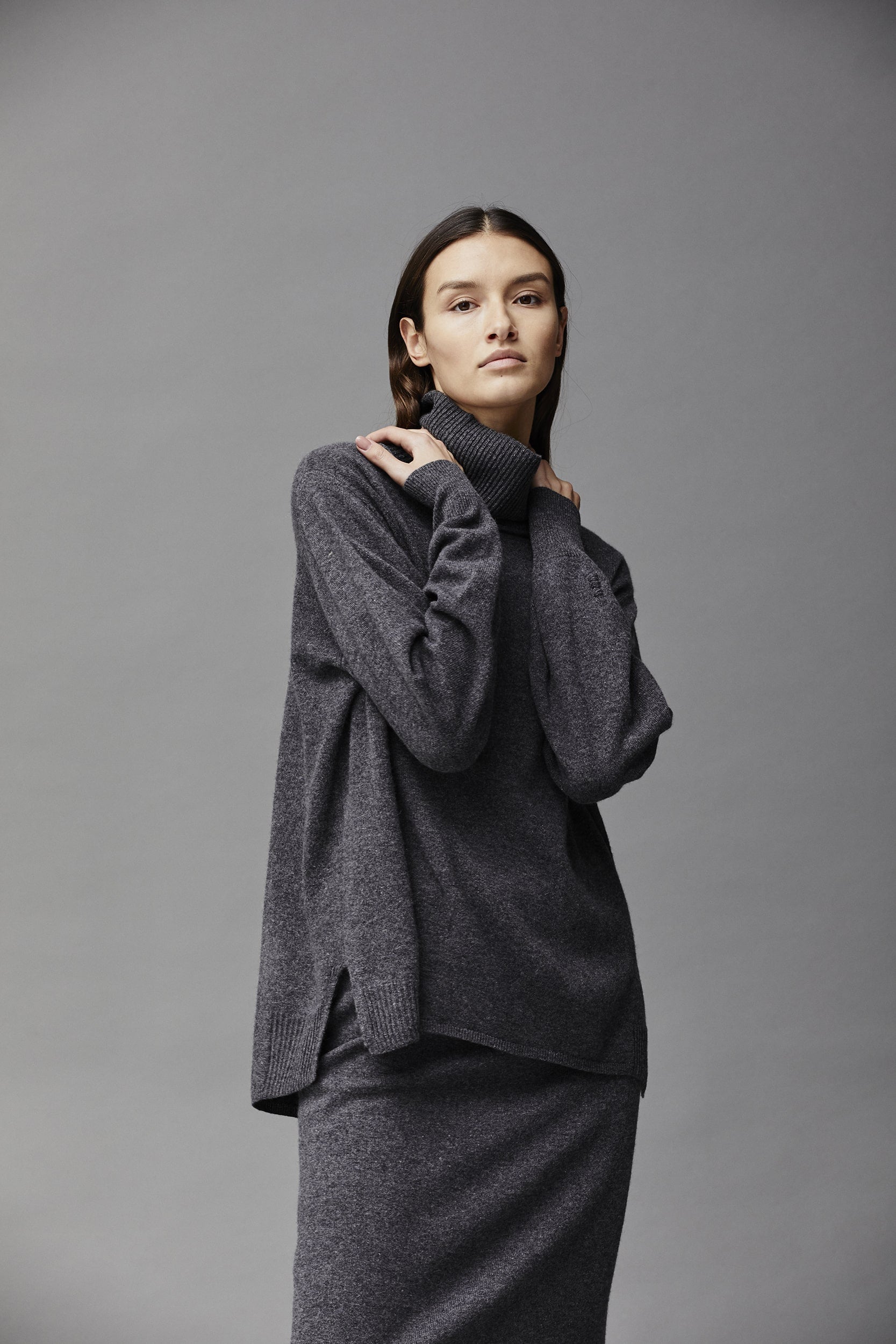 Cashmere Roll neck