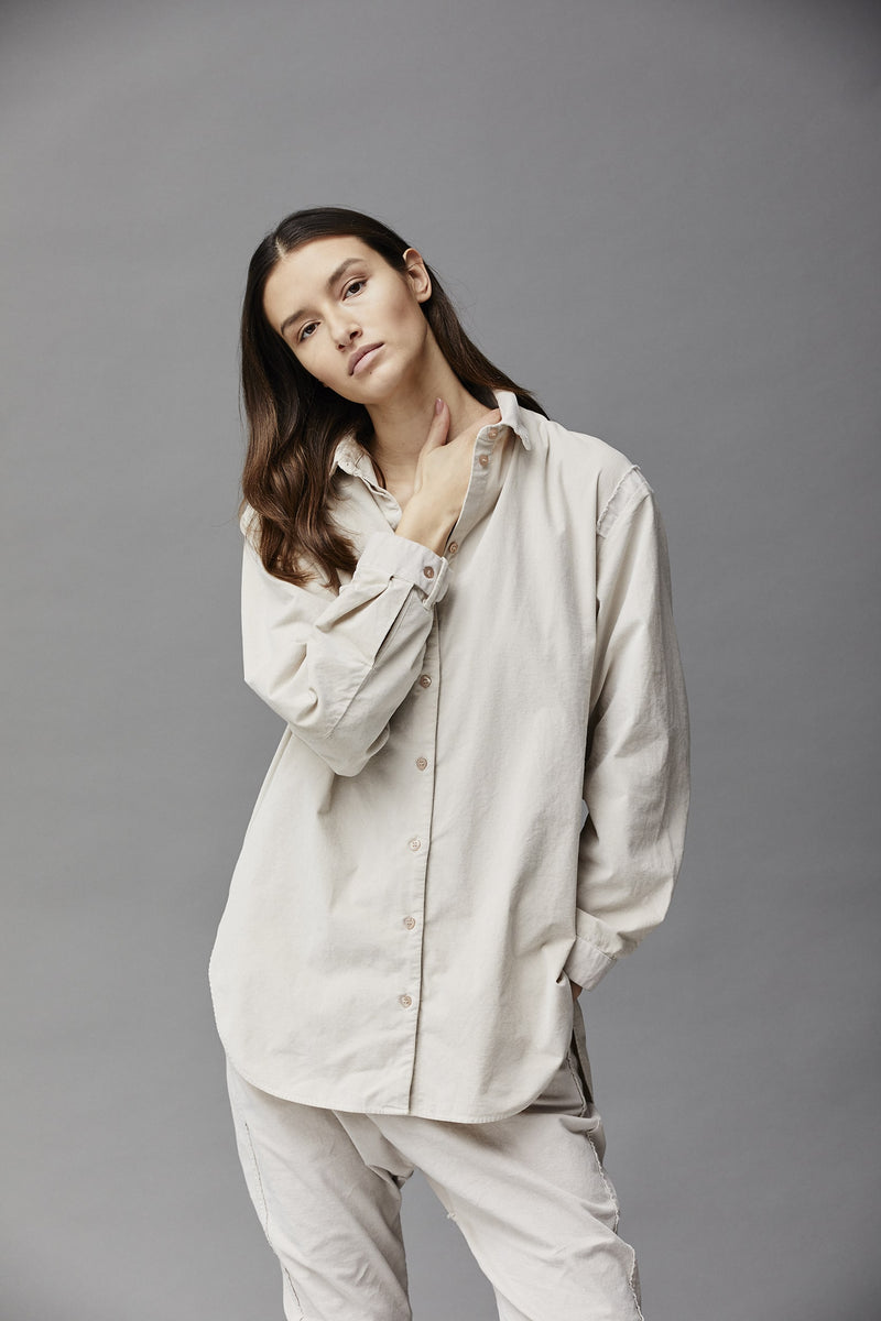Corduroy Long Shirt