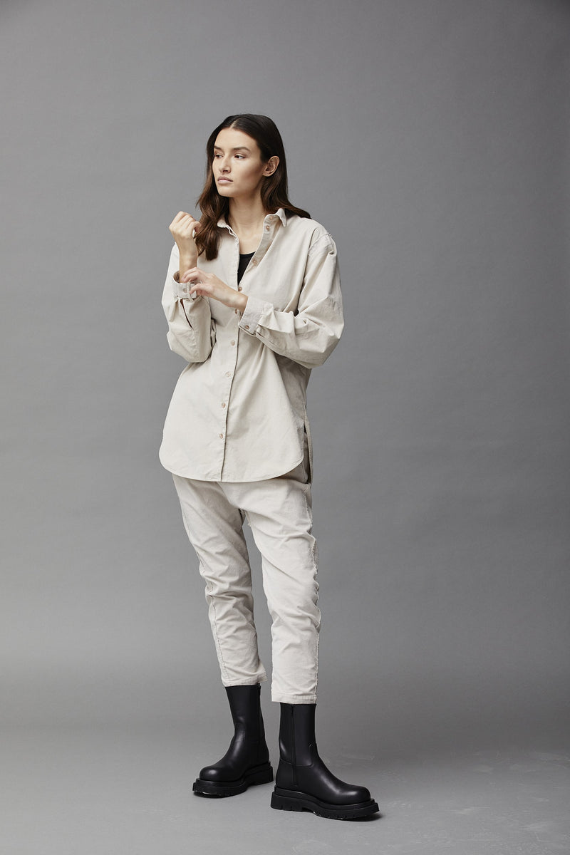 Corduroy Long Shirt