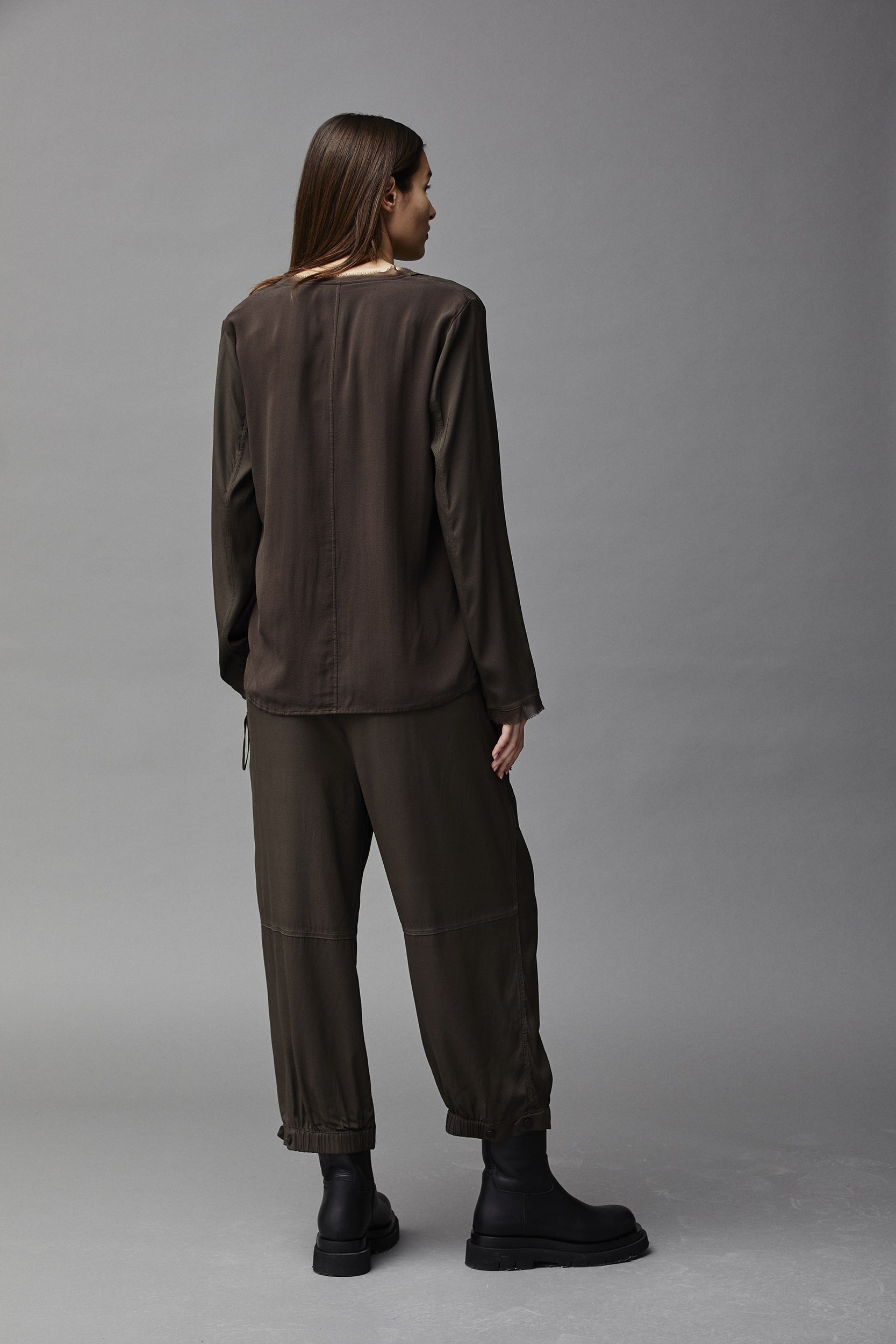 Silk Zip pants