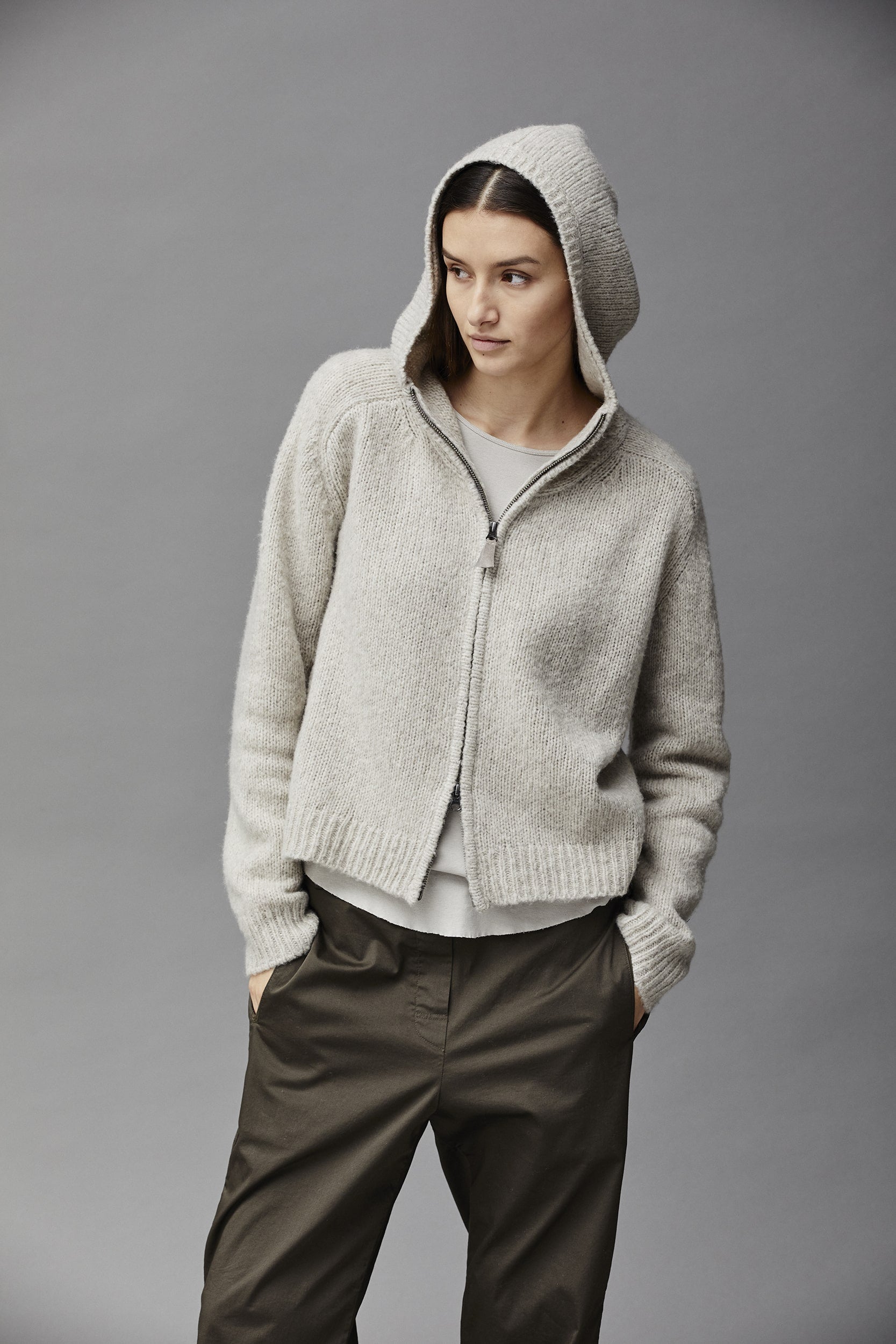 Cashmere Zip hoodie