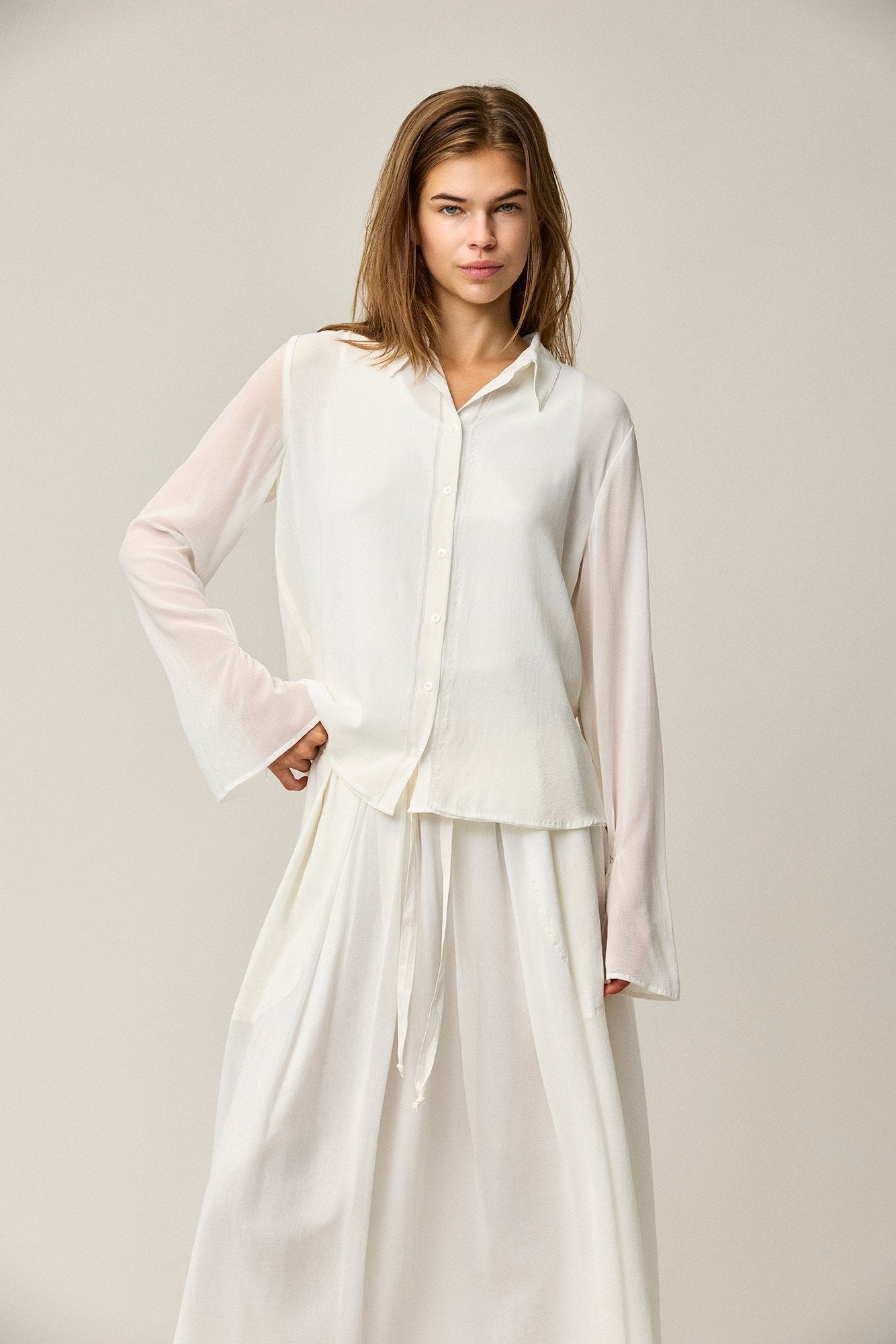 Silk Georgette Shirt