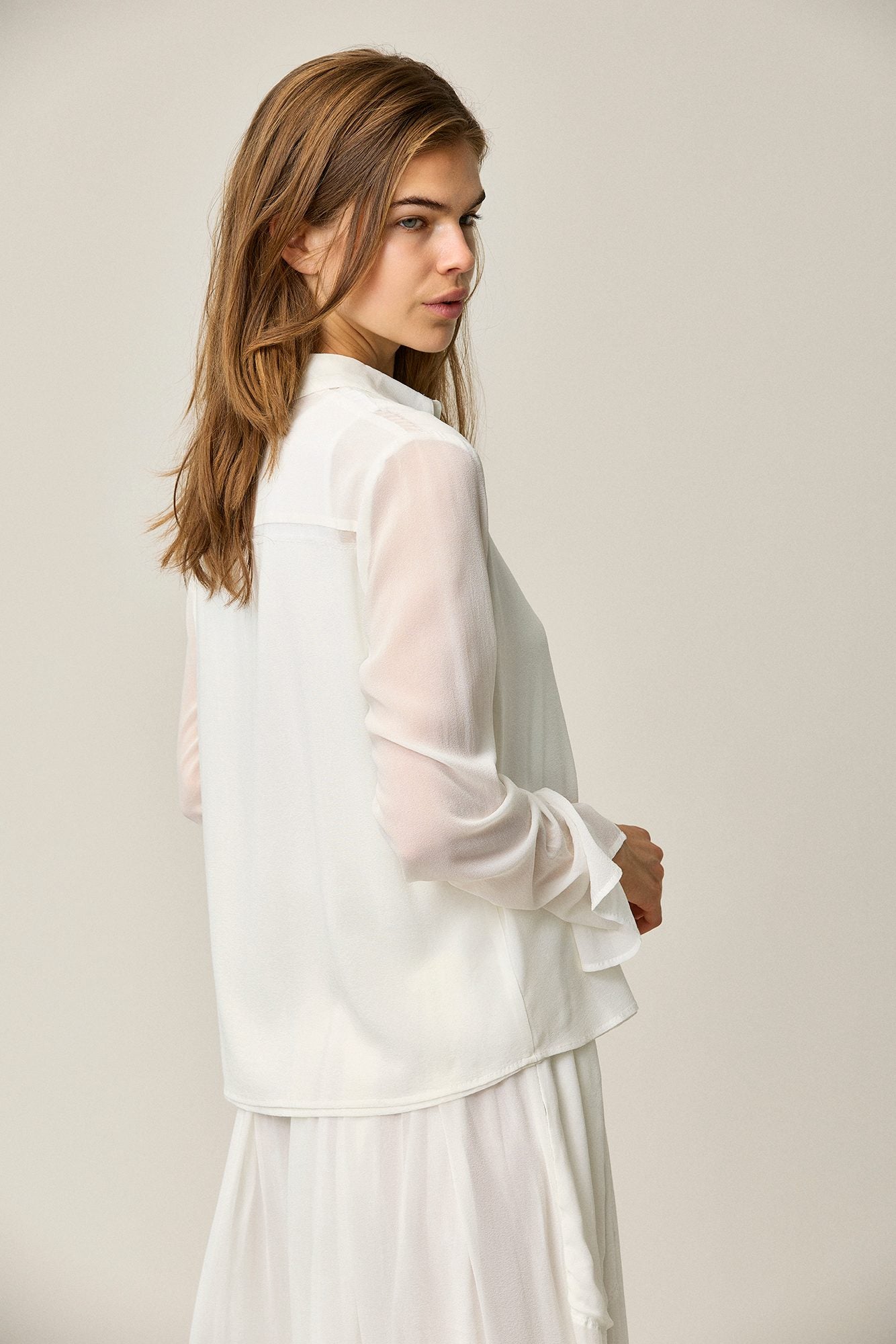 Silk Georgette Shirt