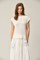 Cotton Linen Silk Top