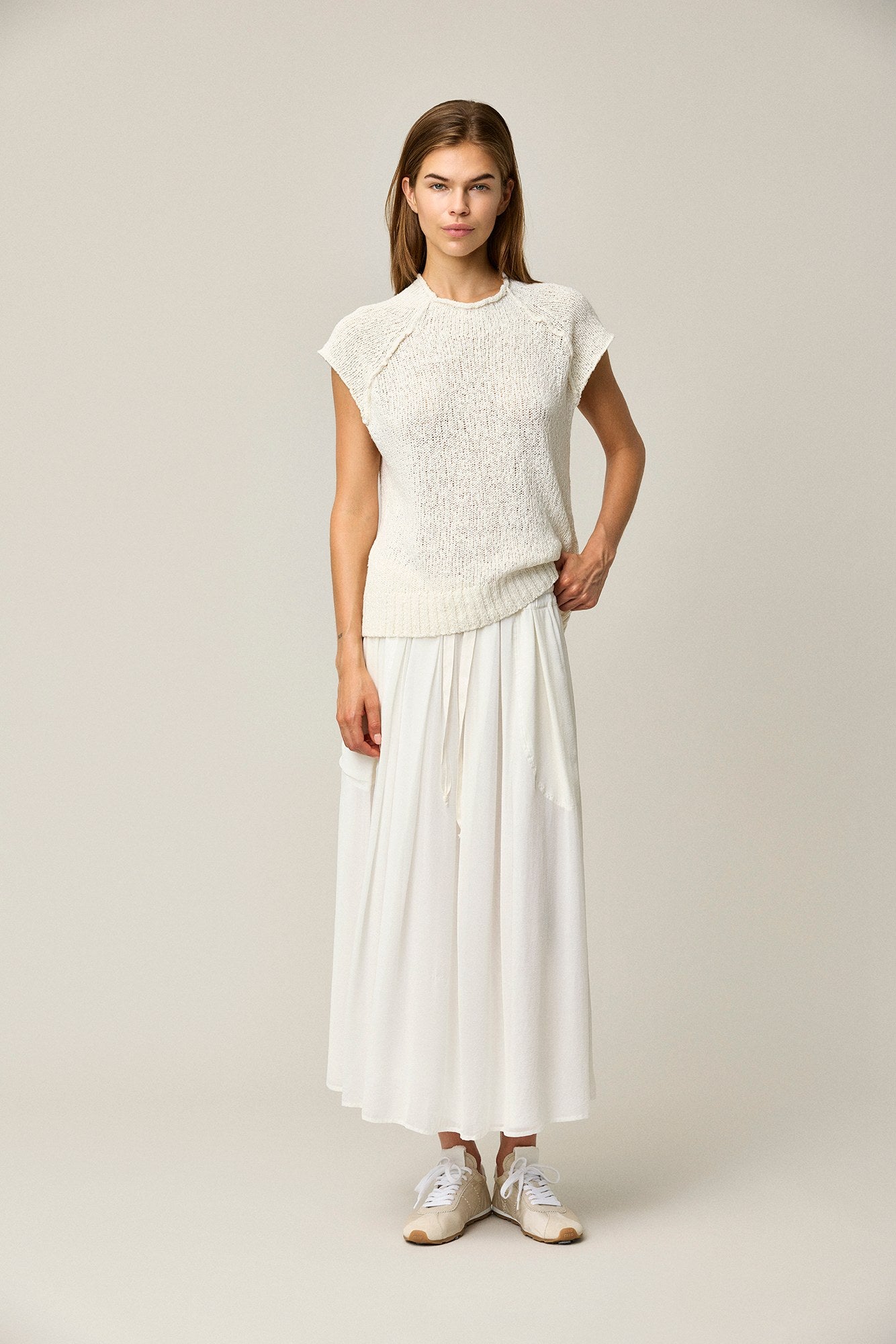 Cotton Linen Silk Top