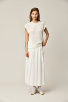 Cotton Linen Silk Top
