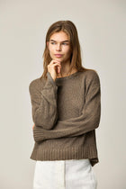 Cotton Linen Silk Pullover