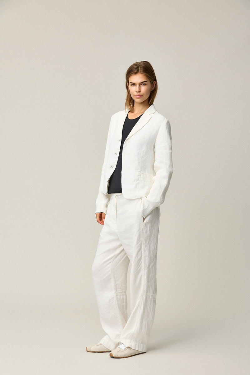 Herringbone Linen Jacket