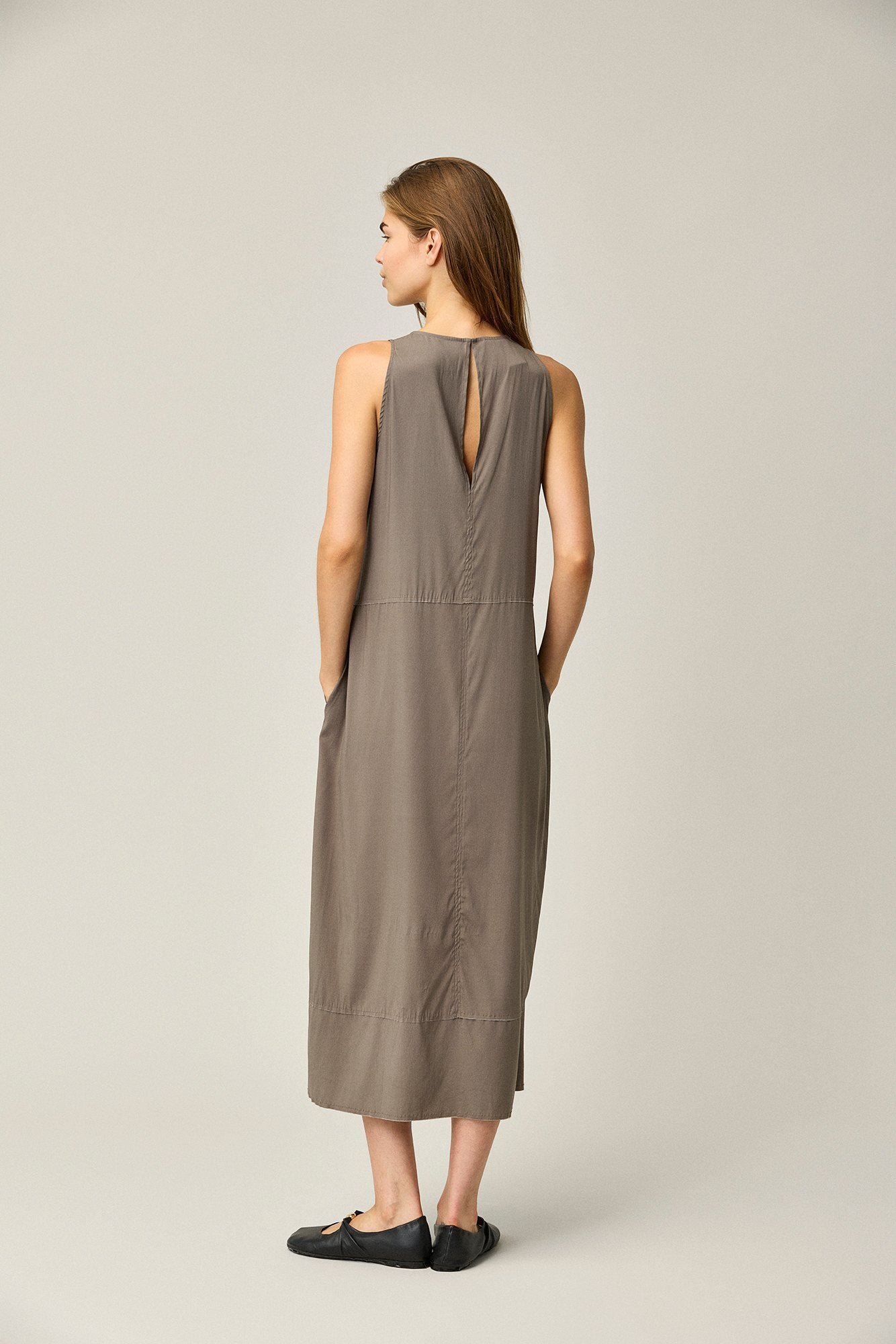 Silk Satin Tank Dress