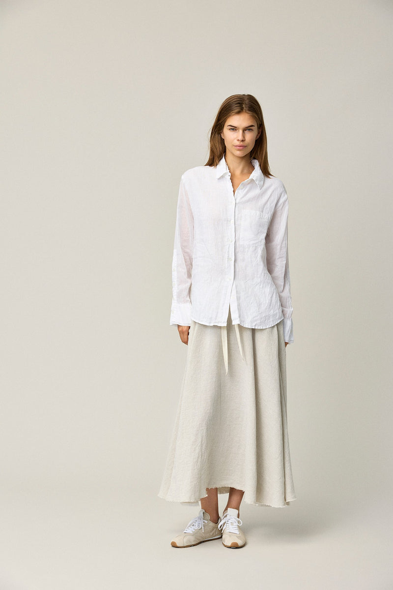 Linen Placket Shirt