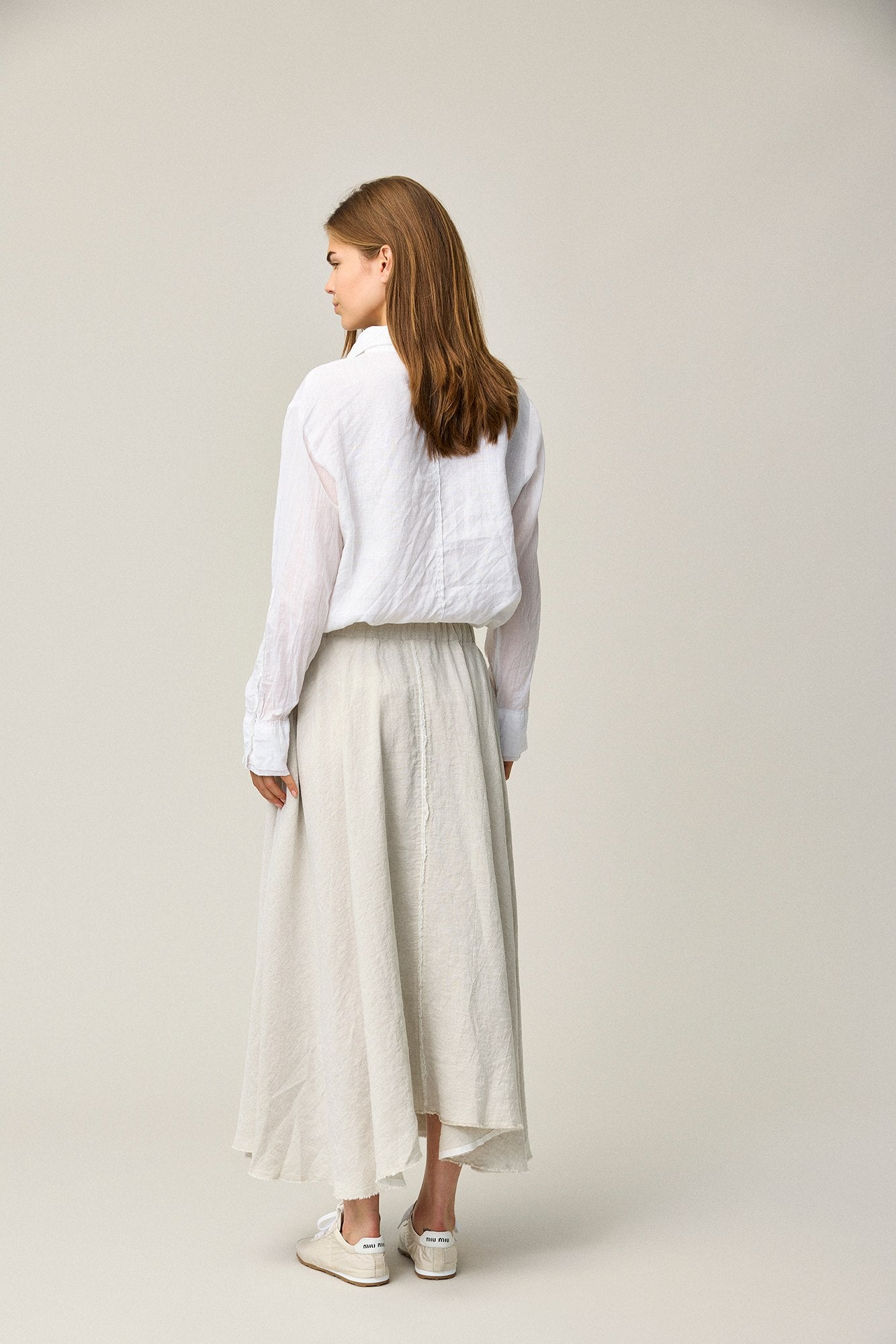 Luxury Linen Skirt