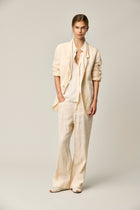 Linen Boyfriend Jacket