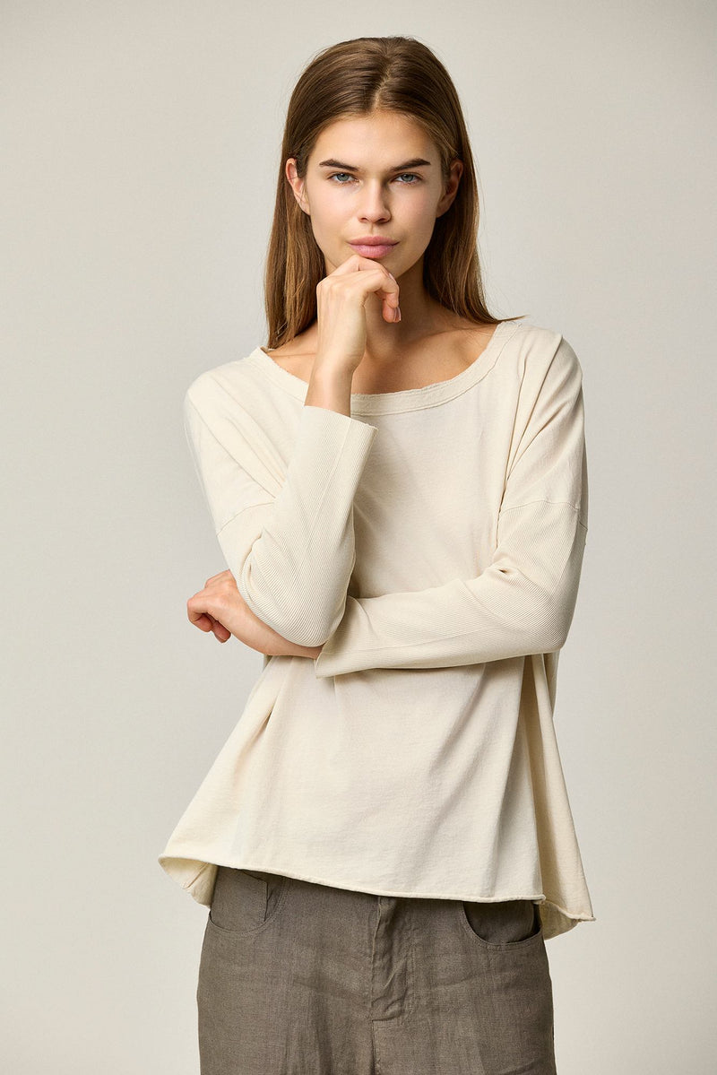 Cotton Jersey LS T-Shirt