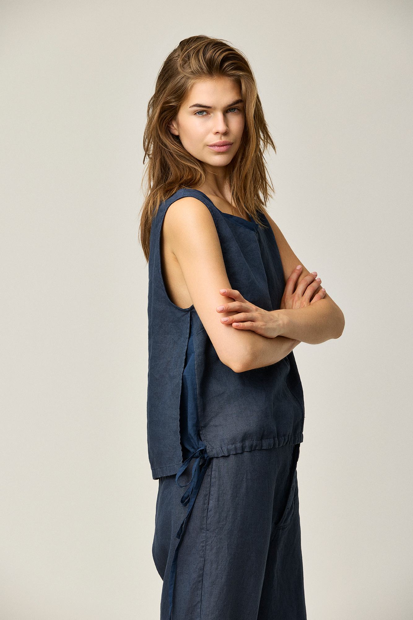 Linen Layered Top