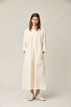 Cotton Stretch Long Dress
