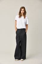 Luxury Linen Wide Pants