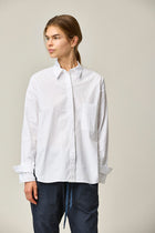 Cotton Stretch Boyfriend Shirt