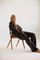 Linen Flared Pants