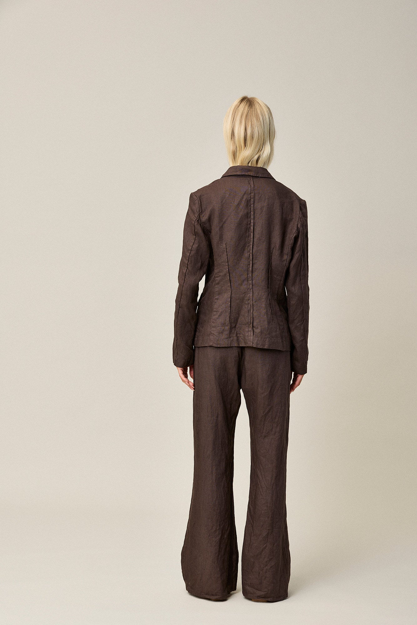 Linen Flared Pants